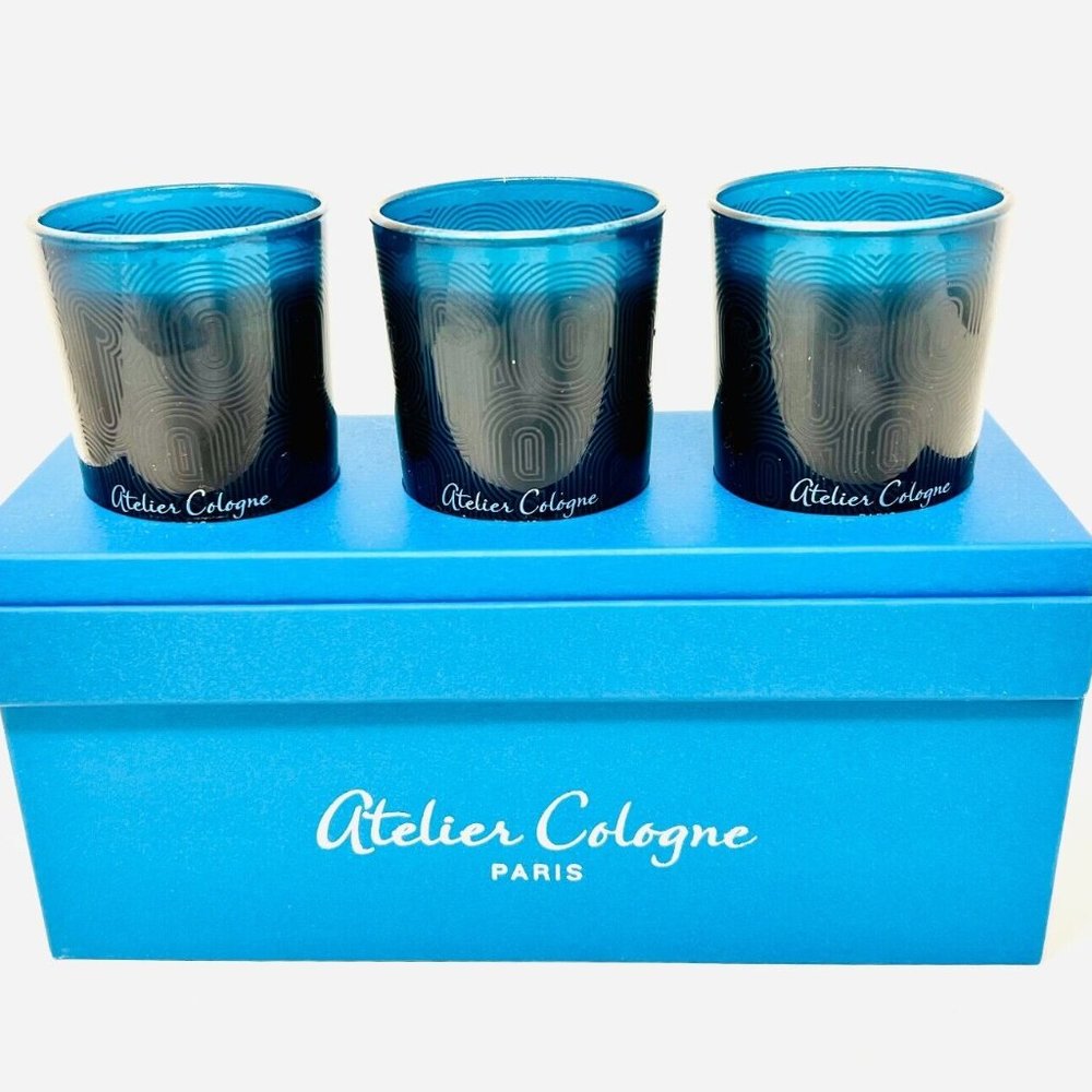 Atelier Cologne Mini Candles Trio Set 70 gr 2x Orange Toscana 1x Bois Montmartre